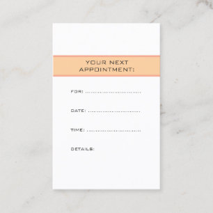 Custom Plain Appointment Reminder Template