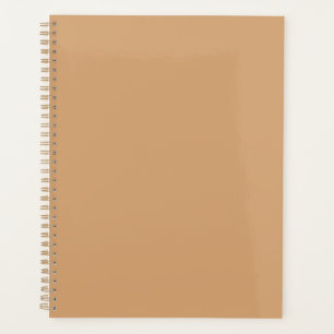 Custom Planner – Warm Sand Cover Design