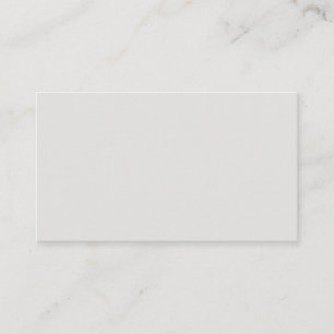 Custom Platinum White Enclosure Card