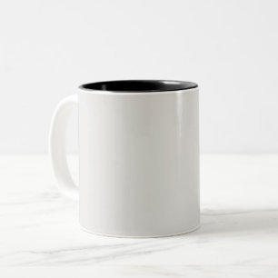 Custom Platinum White Mug – 11 oz