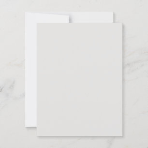 Custom Platinum White Postcard