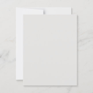 Custom Platinum White Postcard