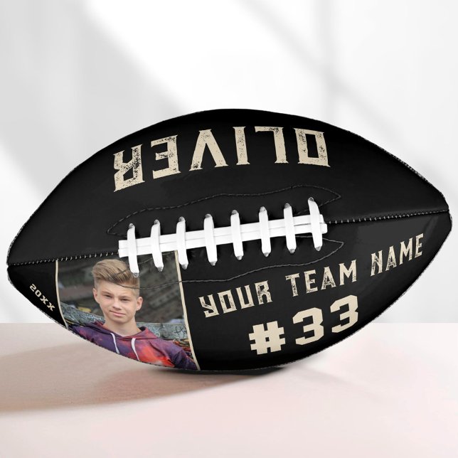 Custom Player Name & Number Team Name Photo American Football (Creator Uploaded)