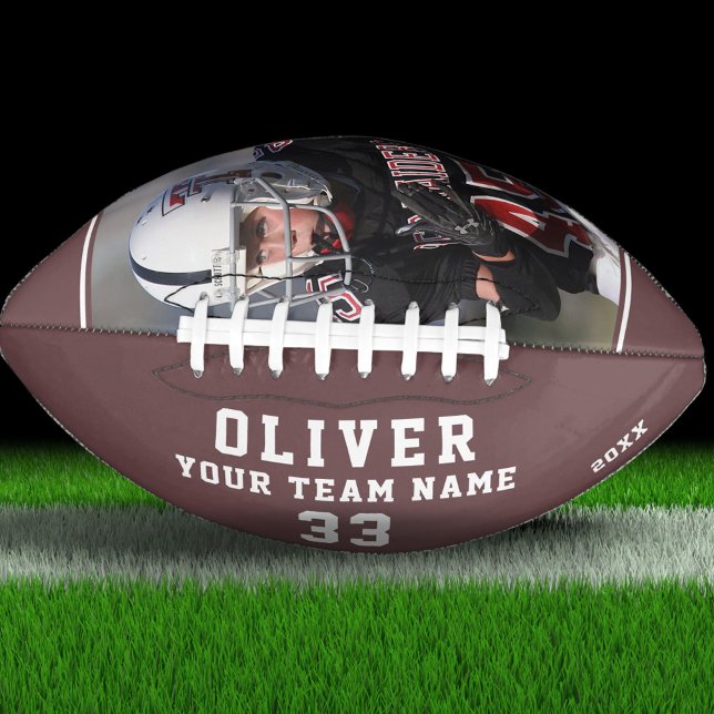 Custom Player Name Number Team Photo  American Football (Creator Uploaded)