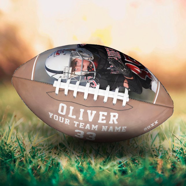 Custom Player Name Number Team Photo American Football (Creator Uploaded)