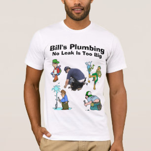 Custom Plumber Uniform Shirt Funny