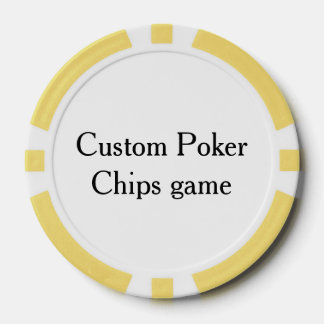 custom Poker Chips games