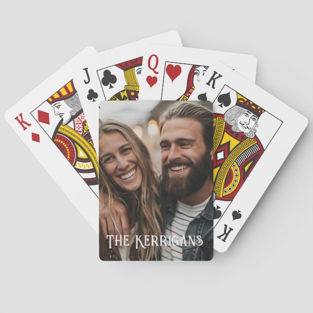 Custom Poker Playing Cards – Personalised Deck for (Back)