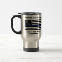 Custom Police Officer Thin Blue Line Police