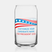 Custom Political Campaign 2024 American Flag