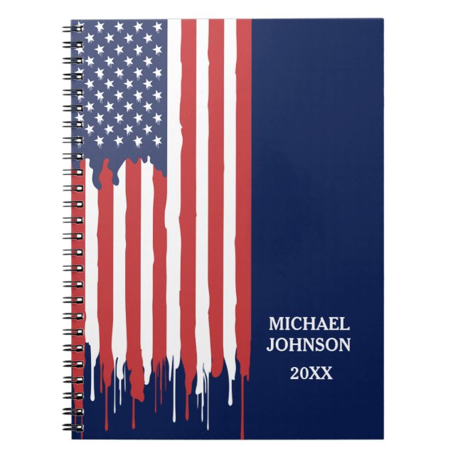  Custom Political Campaign  Notebook (Front)