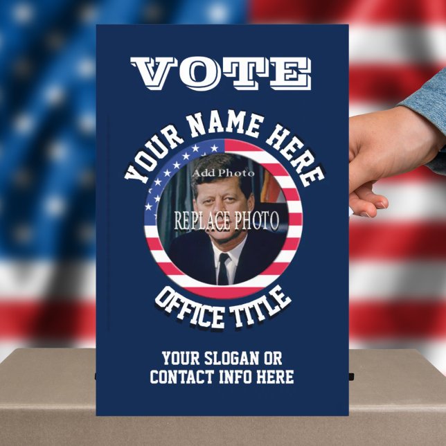 Custom Political Campaign Template  Flyer (Creator Uploaded)