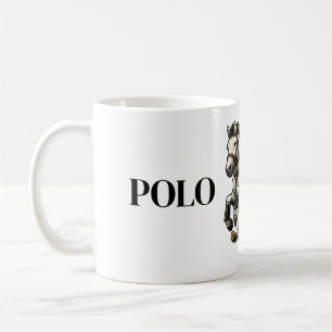 Custom Polo Horse Coffee Mug - Elegant Equestrian