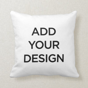 Custom Polyester Throw Pillow 16" x 16"