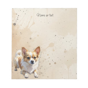 Custom Pomeranian Chihuahua Pet Dog Animal Notepad