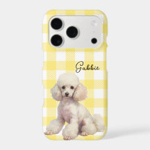 Custom Poodle Phone Case
