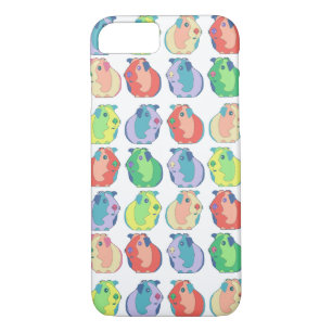 Custom Pop Art Guinea Pig Pattern iPhone 8/7 Case
