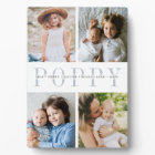 Custom "Poppy" Grandchildren Photo Collage