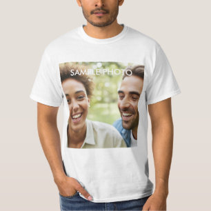 Custom Portrait Picture Personalised Graphic Tee