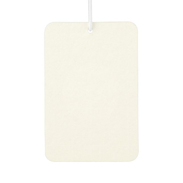Custom Portrait Rectangle Air Freshener, Pine Car Air Freshener (Front)
