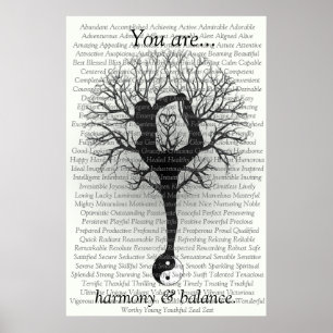 Custom Positive Affirmation Poster