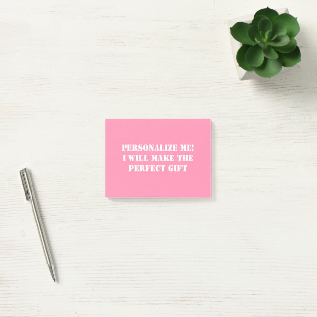 Custom Post Its for wfh, office, school, gift Post-it Notes (Office)