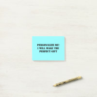 Custom Post Its for wfh, office, school, gift