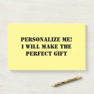 Custom Post Its for wfh, office, school, gift Post-it Notes