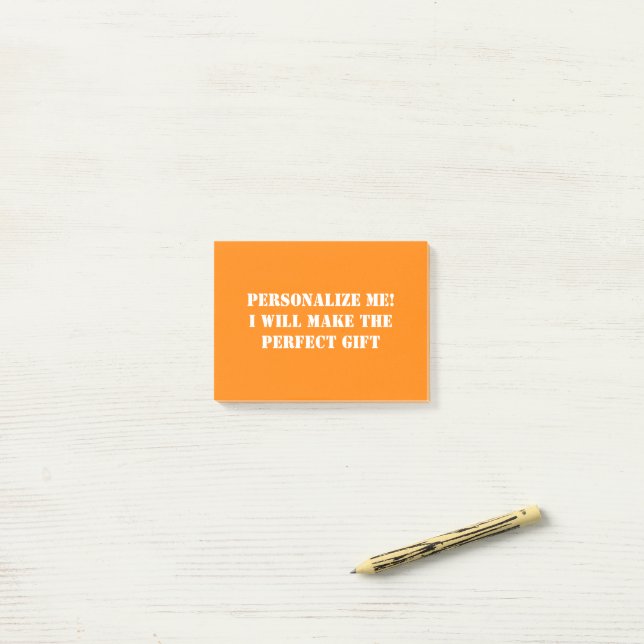 Custom Post Its for wfh, office, school, gift Post-it Notes (On Desk)