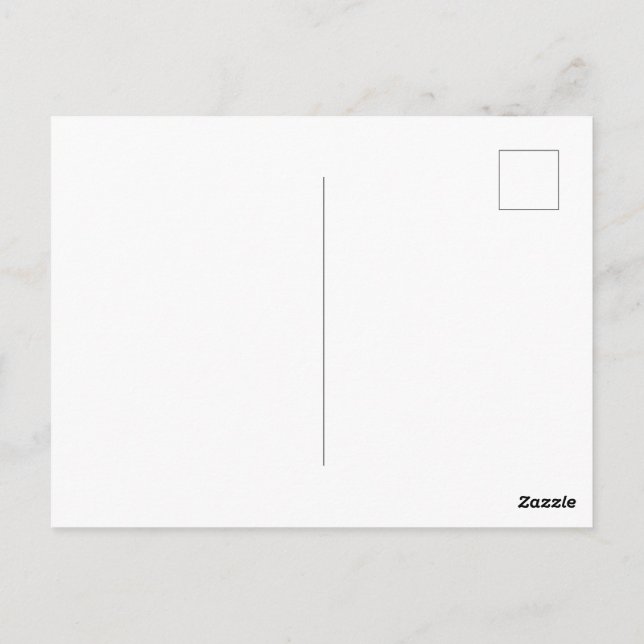 Custom Postcard (Back)