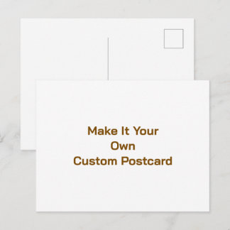 Custom Postcard