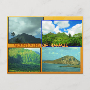 CUSTOM POSTCARDS- HAWAII COLLAGE# 23 POSTCARD