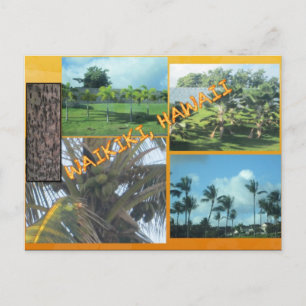 CUSTOM POSTCARDS- HAWAII COLLAGE# 9 POSTCARD
