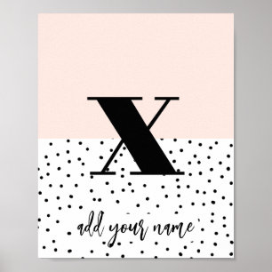 CUSTOM - Poster - Lower Case x