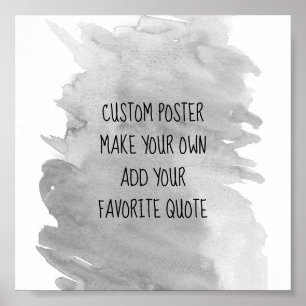 custom poster make your own add your quote