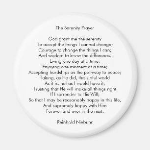 Custom prayer song motivational quote message magnet