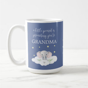 Custom Pregnancy Announcement Mug Cute Blue Boy