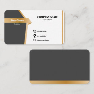 Custom Premium Elegant Business Card