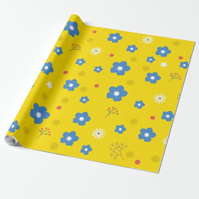 "Custom Premium Wrapping Paper" Wrapping Paper (Unrolled)