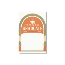 Custom Preschool Graduate 2026 Keepsake