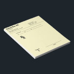Custom Prescription Notepad – Editable Doctor RX<br><div class="desc">Custom Prescription Notepad – Editable Doctor RX Pad! ___________________________ Stay organised in style with our Custom Prescription Notepad, designed for doctors, nurses, and medical professionals who want a practical yet personalised tool for everyday use. This editable RX pad features a clean, professional layout while allowing customisation to fit your name,...</div>