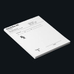 Custom Prescription Notepad – Editable Doctor RX<br><div class="desc">Custom Prescription Notepad – Editable Doctor RX Pad! ___________________________ Stay organised in style with our Custom Prescription Notepad, designed for doctors, nurses, and medical professionals who want a practical yet personalised tool for everyday use. This editable RX pad features a clean, professional layout while allowing customisation to fit your name,...</div>