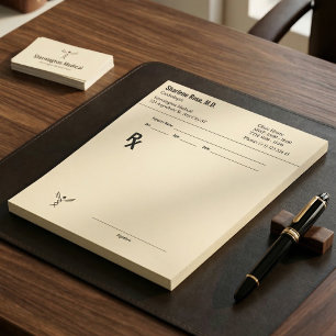 Custom Prescription Notepad – Editable Doctor RX 