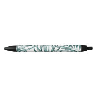 Custom pretty green leaves design