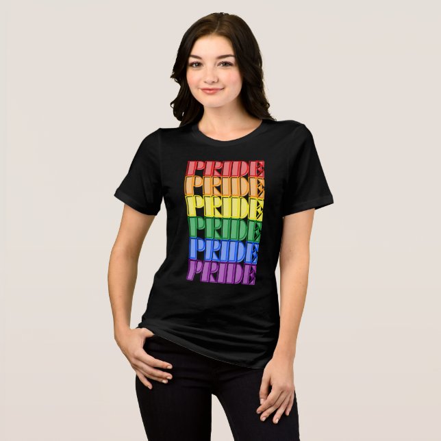 Custom Pride Tri-Blend Shirt (Front Full)