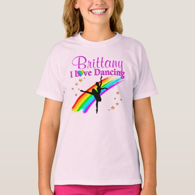 CUSTOM PRIMA BALLERINA DANCER TEES AND APPAREL (Front)