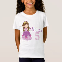Custom Princess Birthday Girl Kids