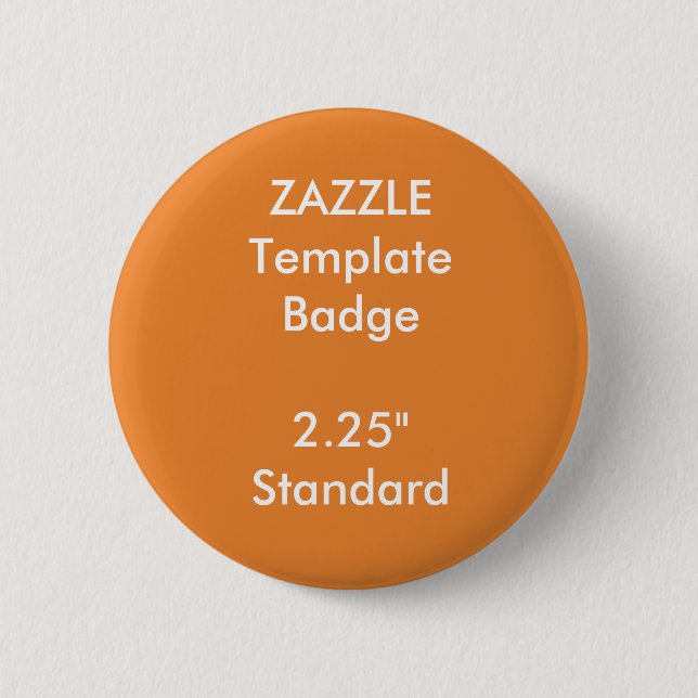 Custom Print 2.25" Round Badge Blank Template (Front)