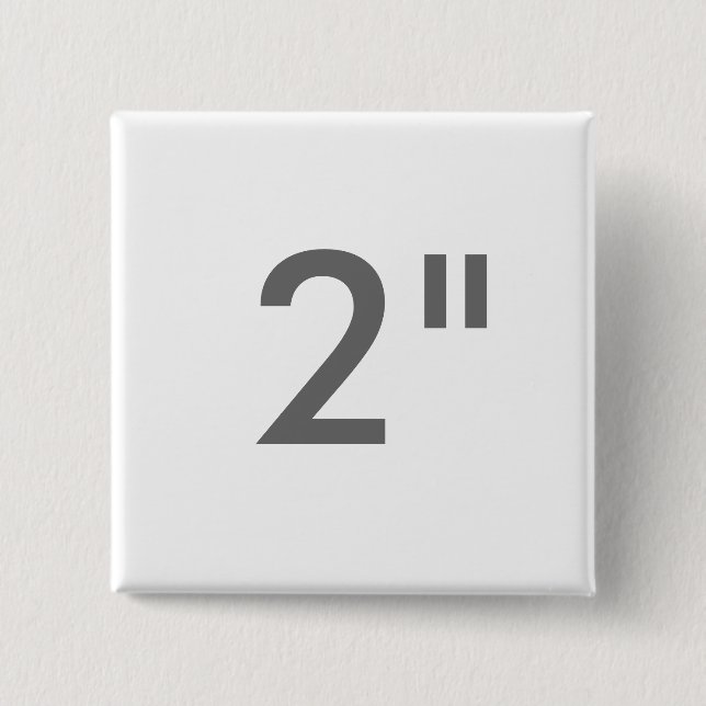 Custom Print 2" Square Button Blank Template (Front)