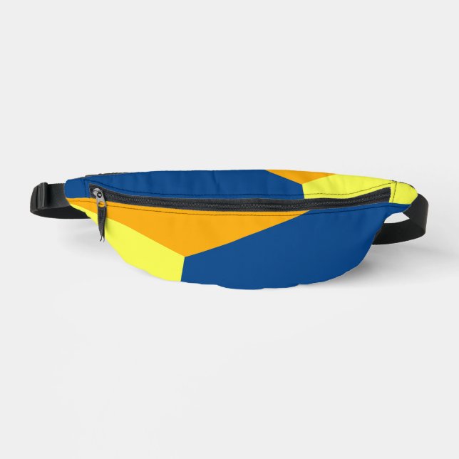 Custom Print Cut & Sew Fanny Pack – Stylish & Bold (Front)
